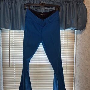 Express Vibrant Blue Ankle Cuffed